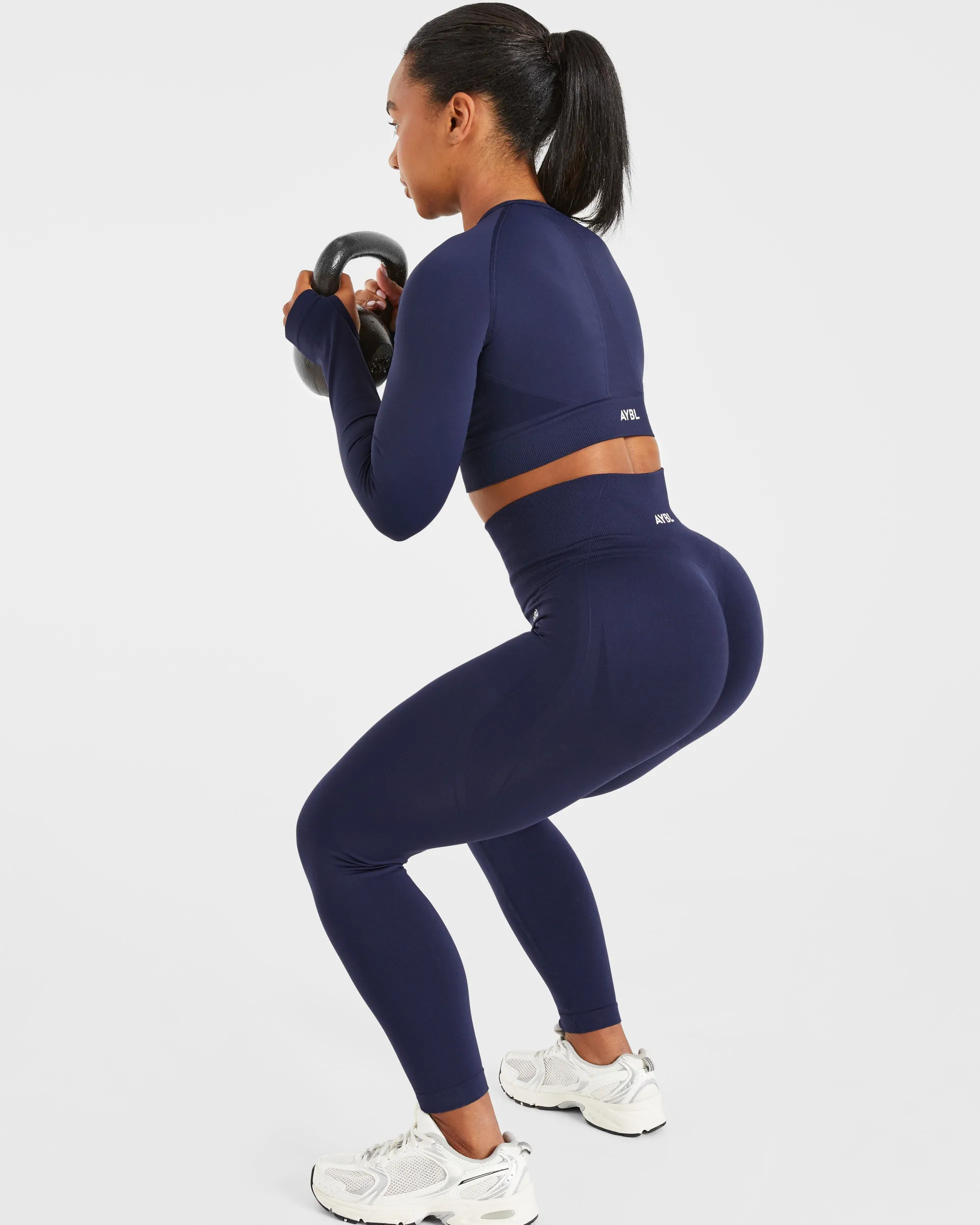 Empower Seamless Long Sleeve Crop Top