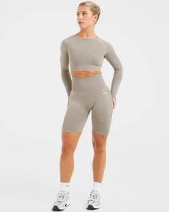 Empower Seamless Long Sleeve Crop Top