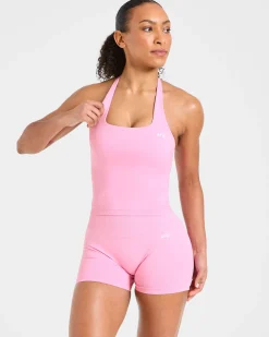 Enhance Seamless Halterneck Top