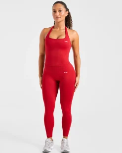 Enhance Seamless Halterneck Top