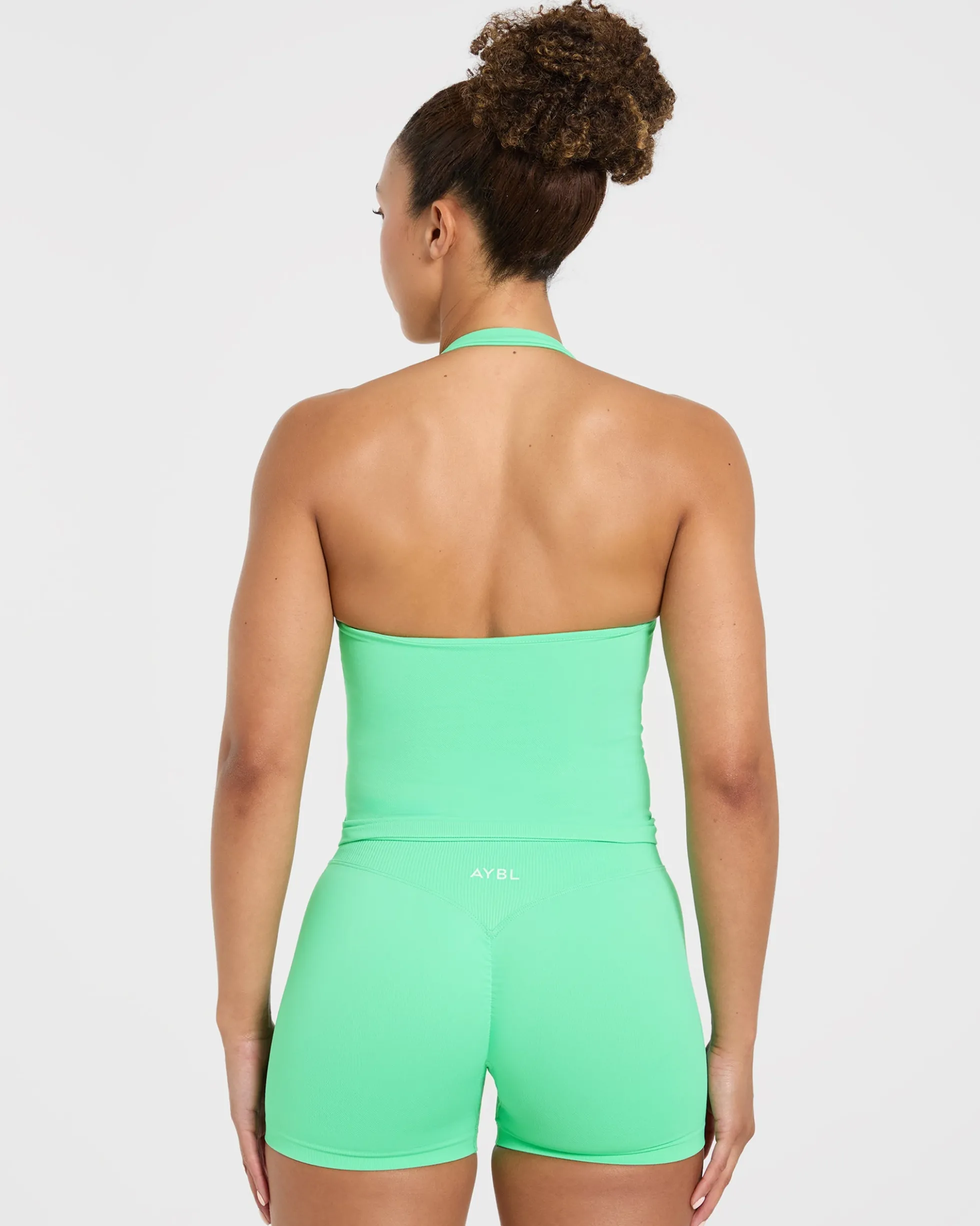 Enhance Seamless Halterneck Top