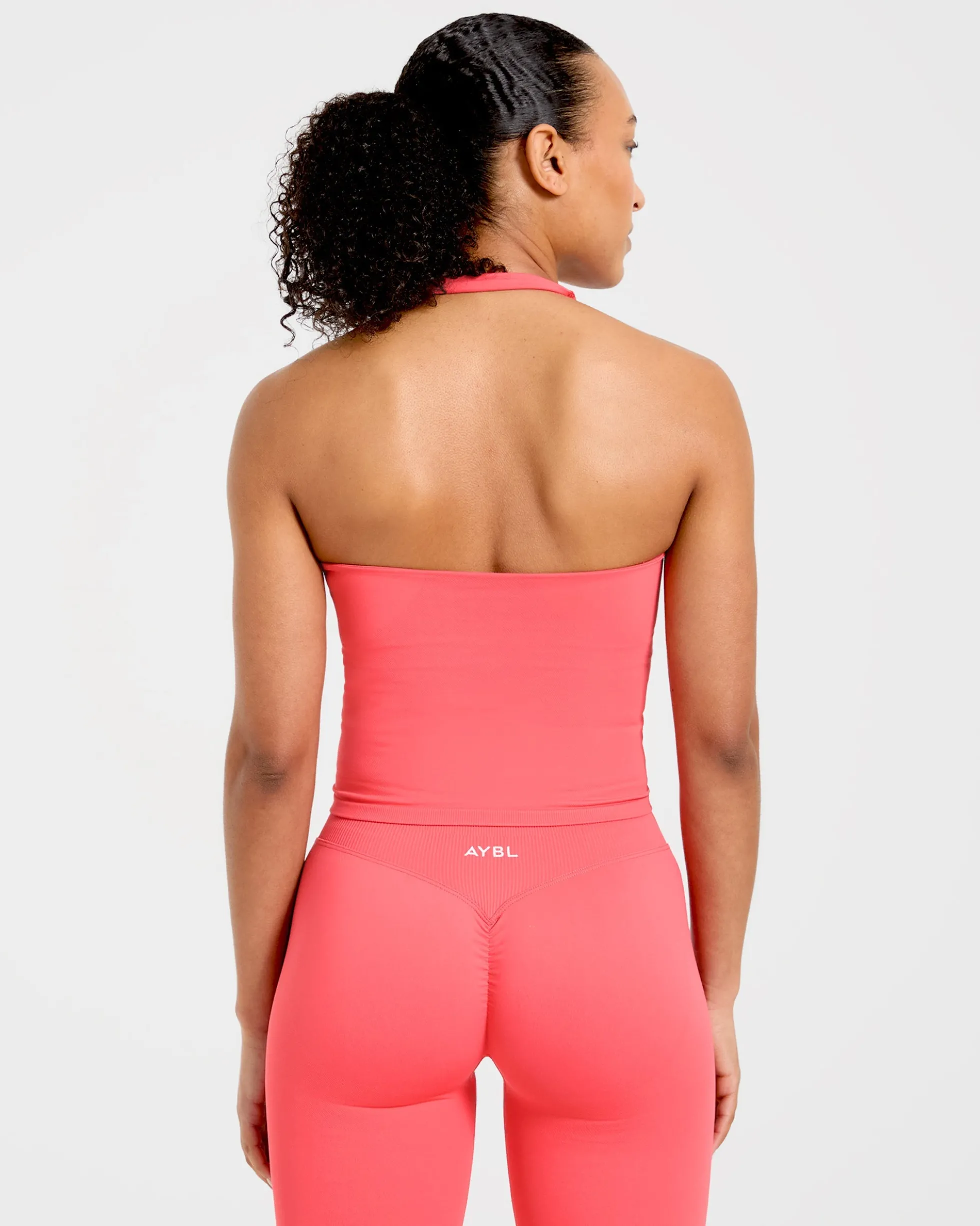 Enhance Seamless Halterneck Top