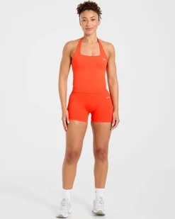Enhance Seamless Halterneck Top