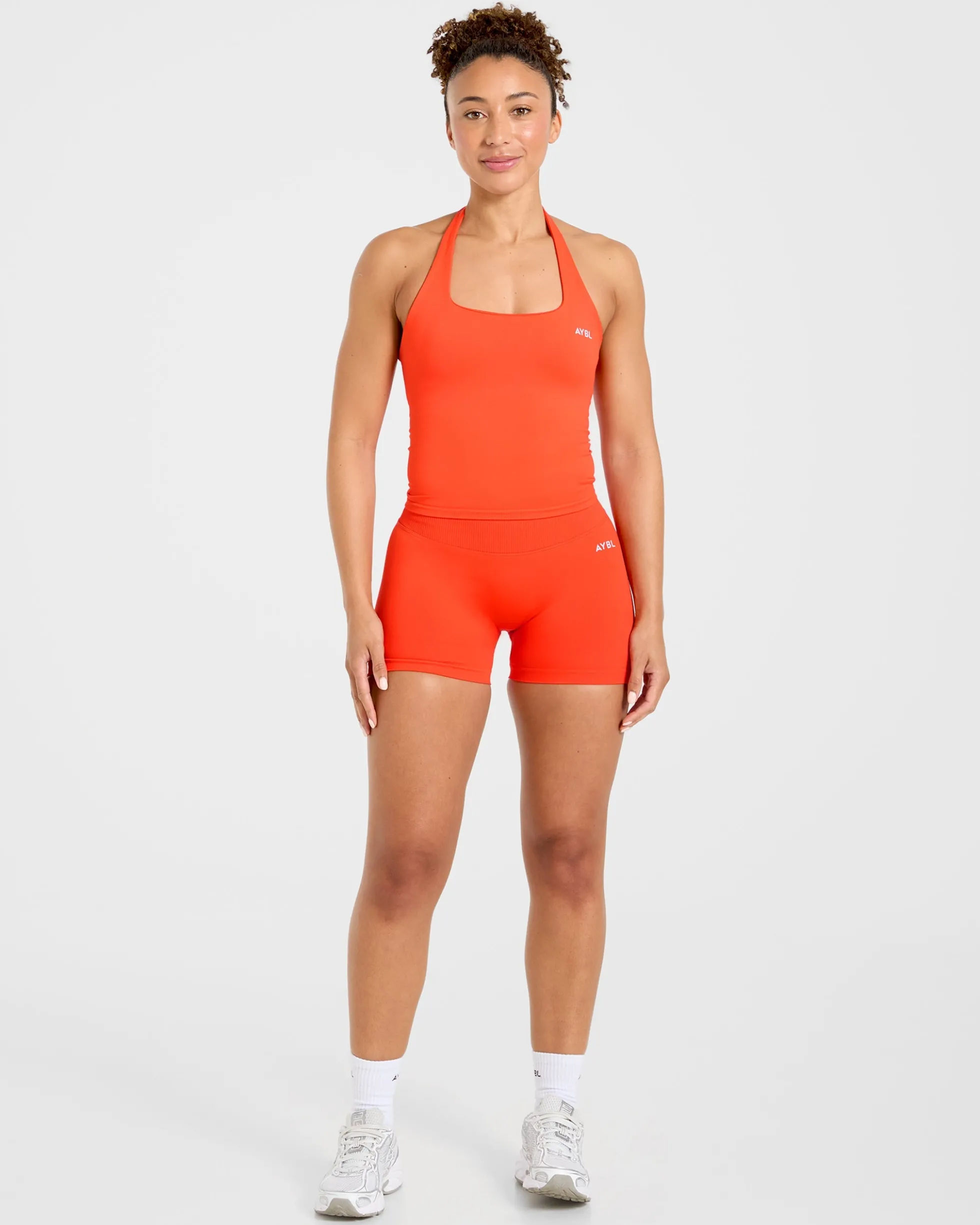 Enhance Seamless Halterneck Top