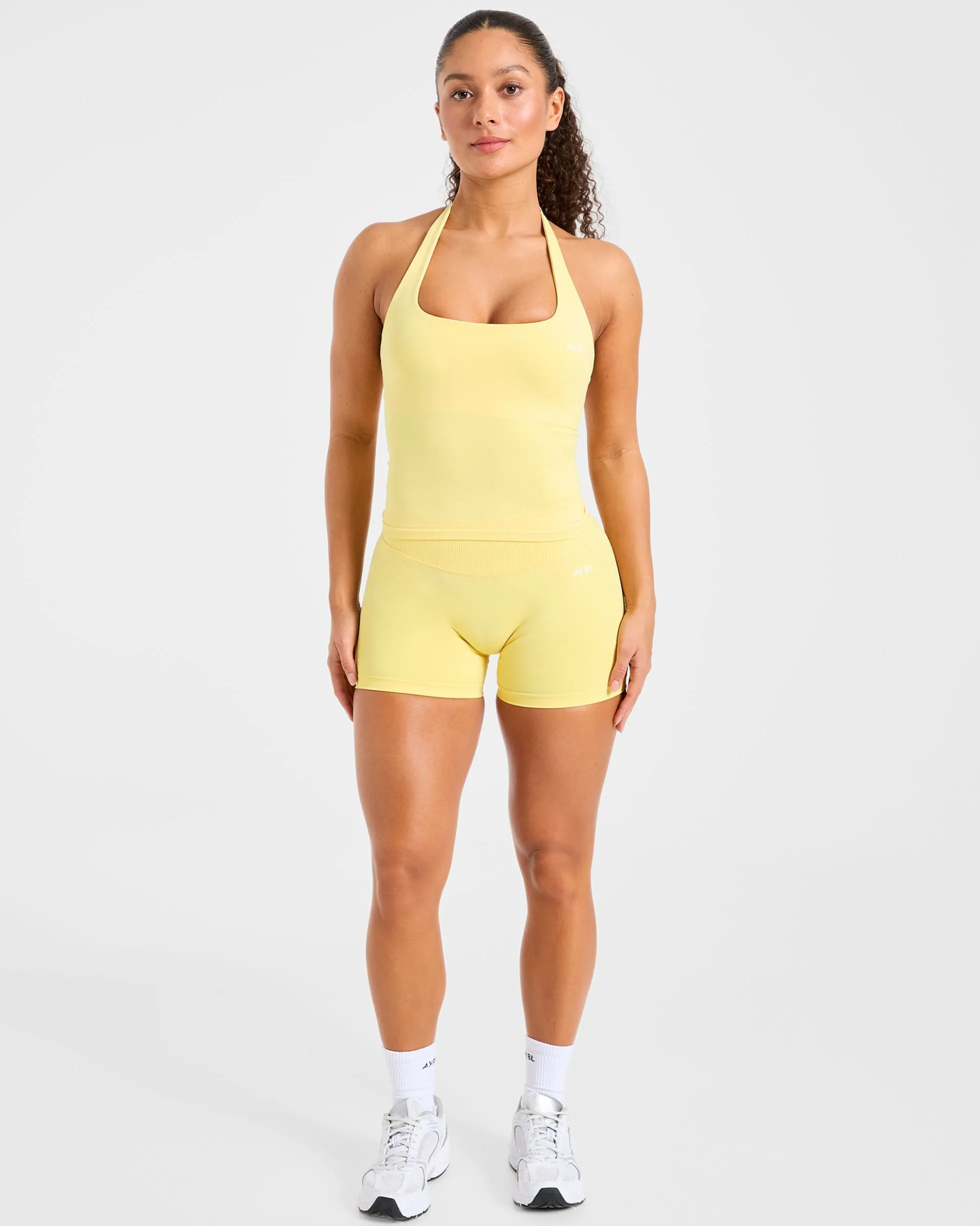 Enhance Seamless Halterneck Top
