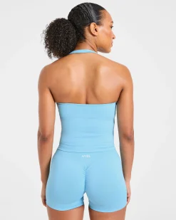 Enhance Seamless Halterneck Top