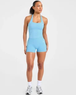 Enhance Seamless Halterneck Top