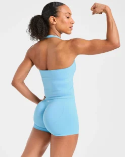 Enhance Seamless Halterneck Top