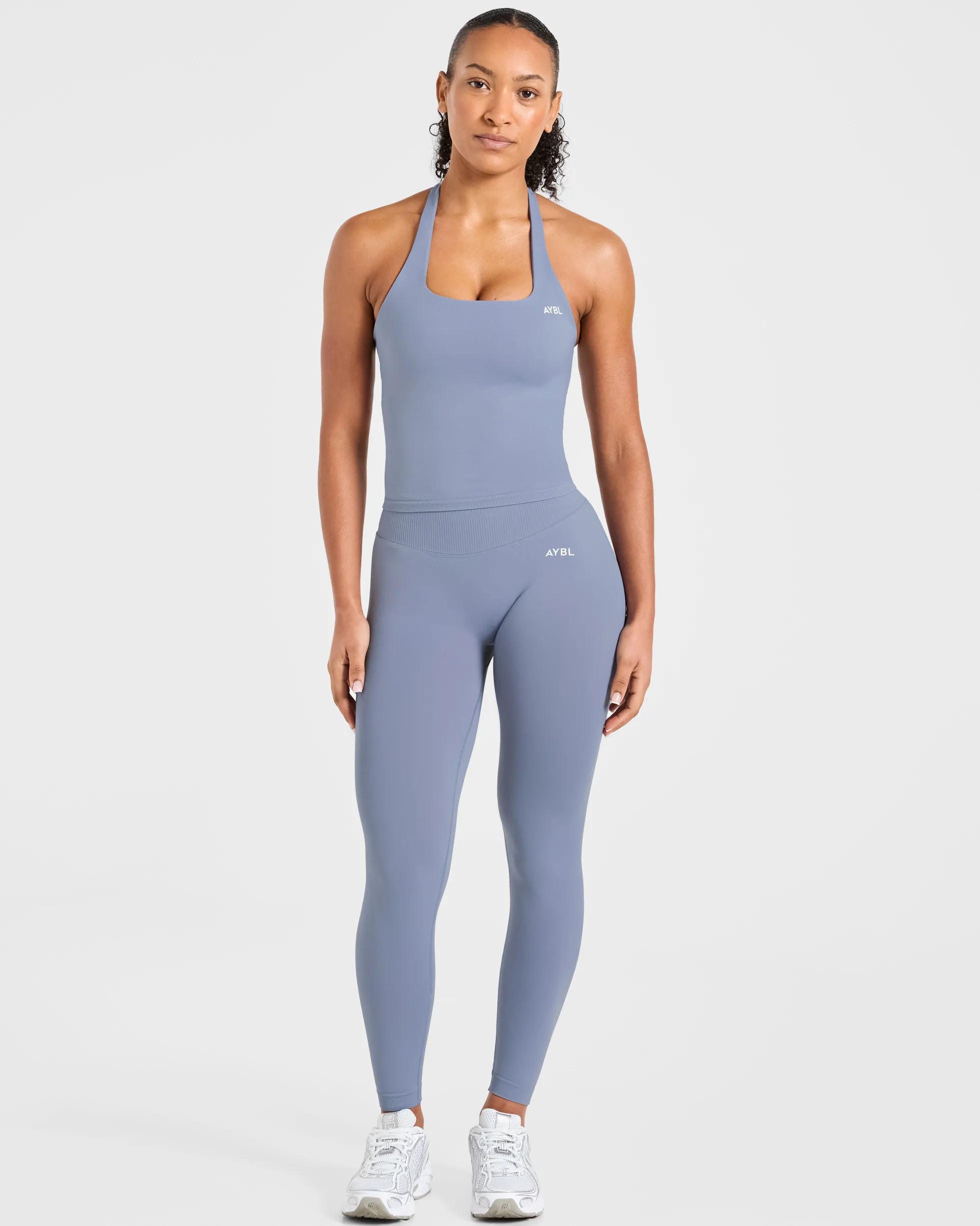 Enhance Seamless Halterneck Top
