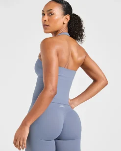 Enhance Seamless Halterneck Top