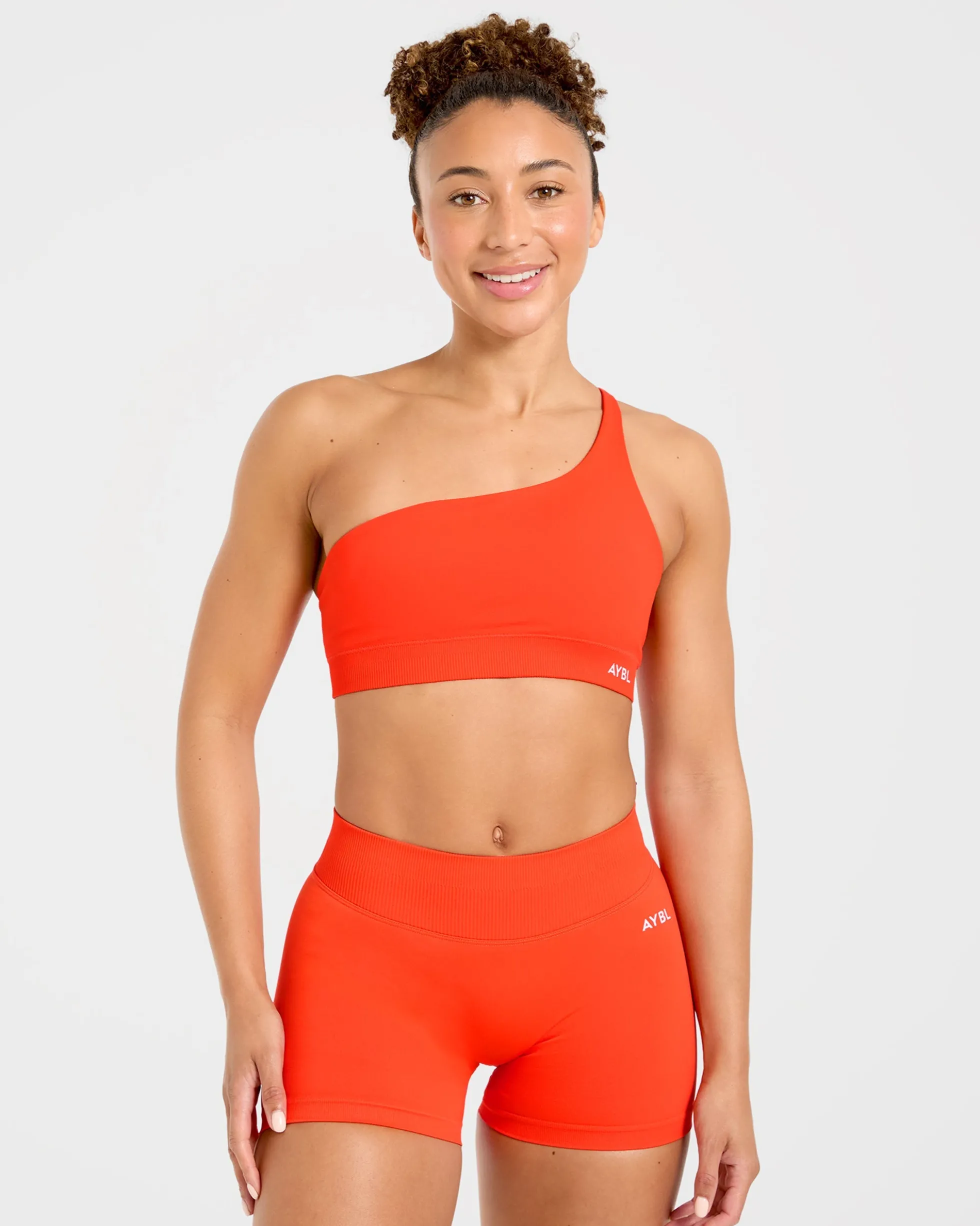 Enhance Seamless One Shoulder Sports Bra
