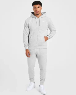 Essential Lightweight Zip Up Hoodie