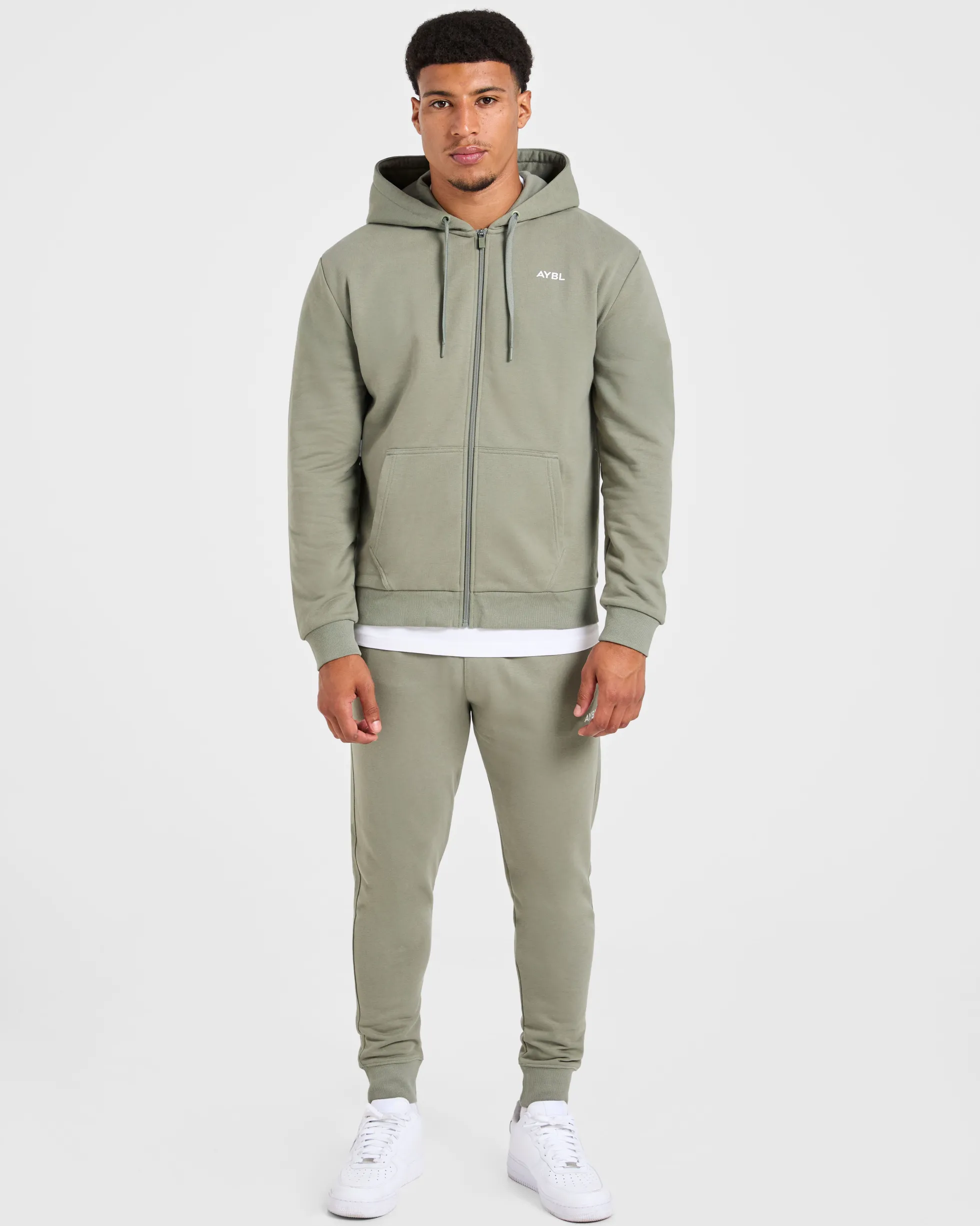 Essential Lightweight Zip Up Hoodie