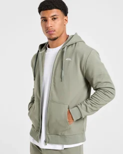 Essential Lightweight Zip Up Hoodie