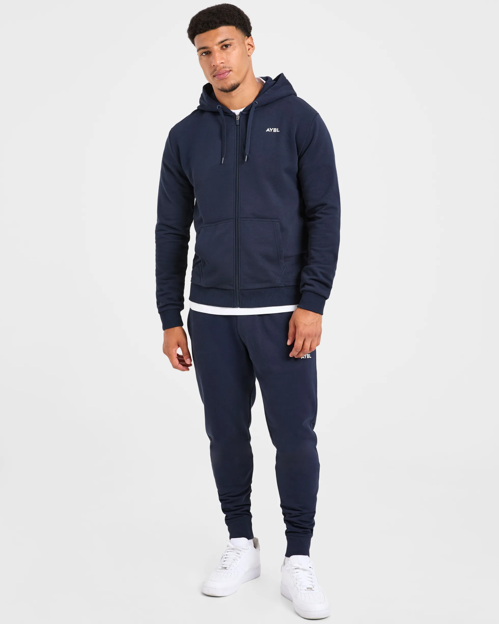 Essential Lightweight Zip Up Hoodie