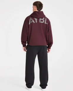Essential Oversized Graphic Hoodie