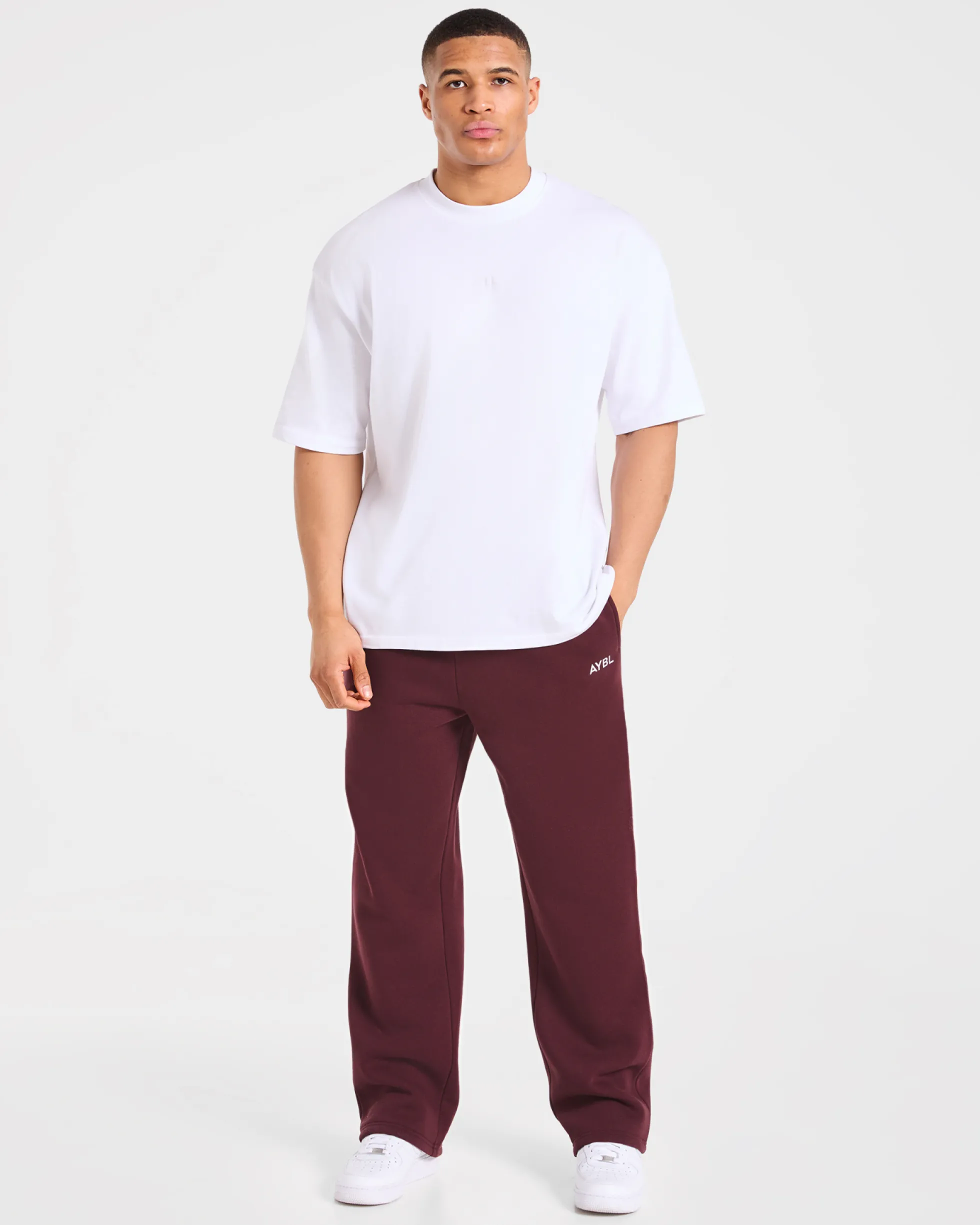 Essential Oversized Straight Leg Joggers