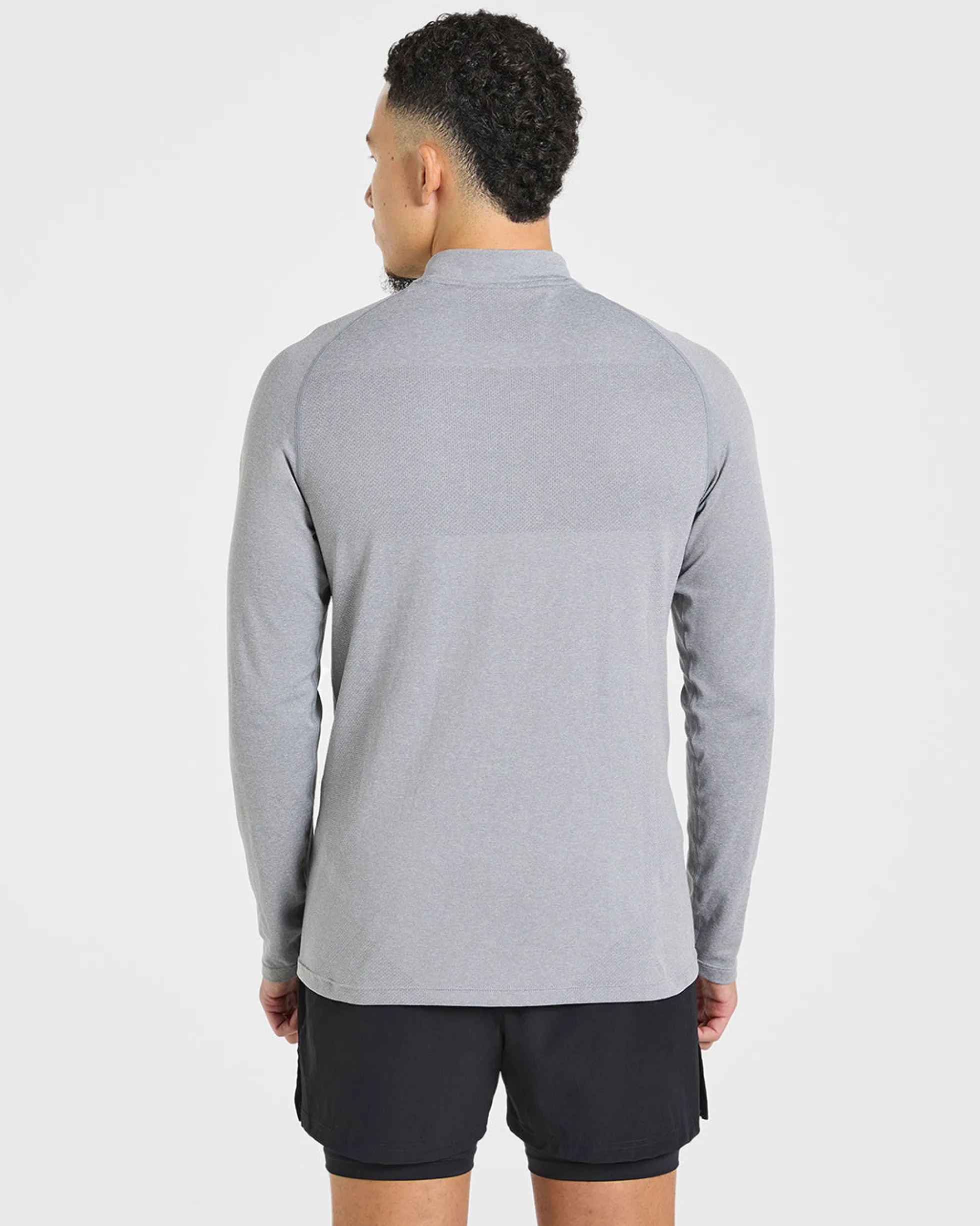 Essential Seamless 1/4 Zip Pullover