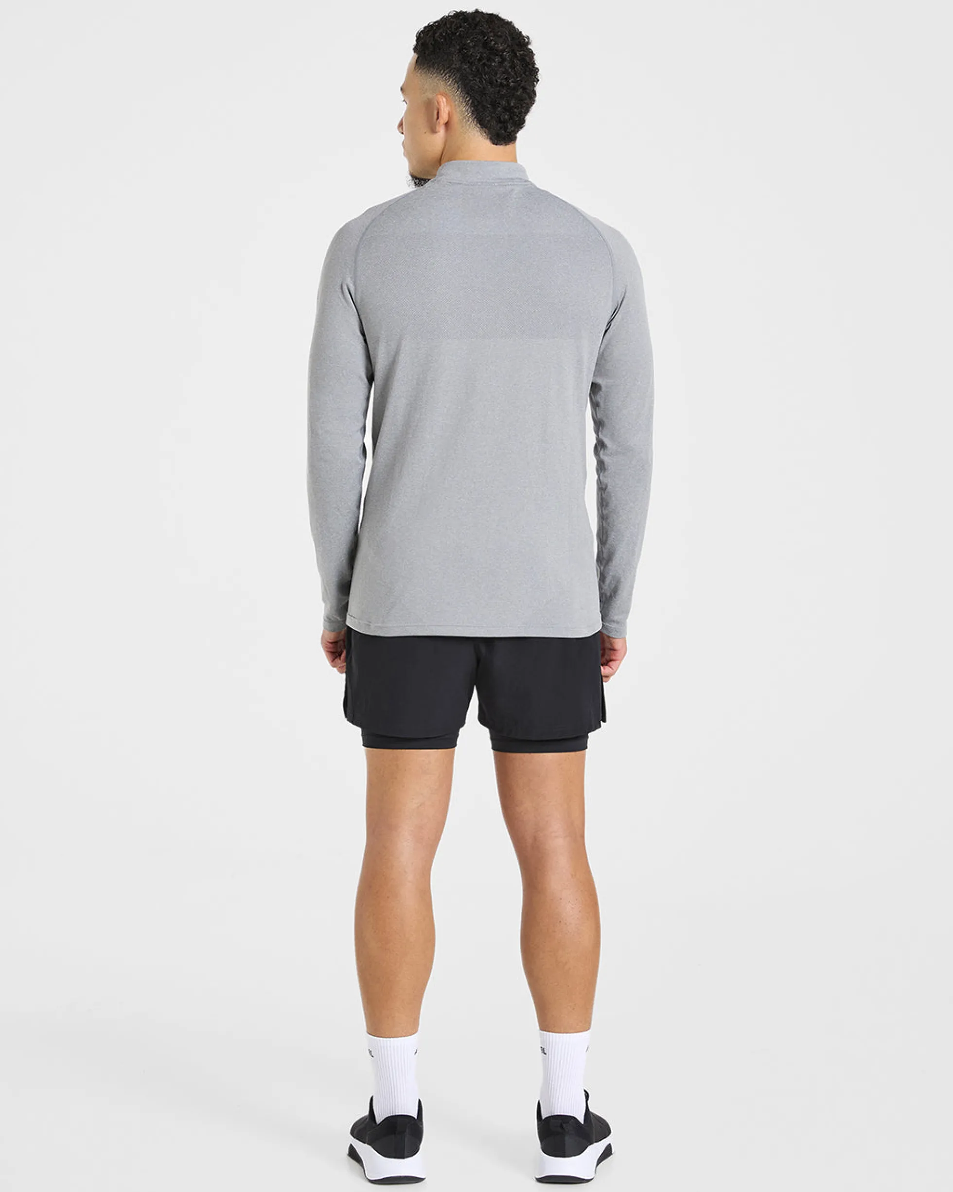 Essential Seamless 1/4 Zip Pullover