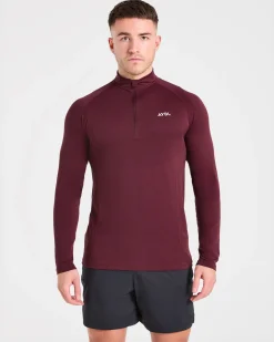Essential Seamless 1/4 Zip Pullover