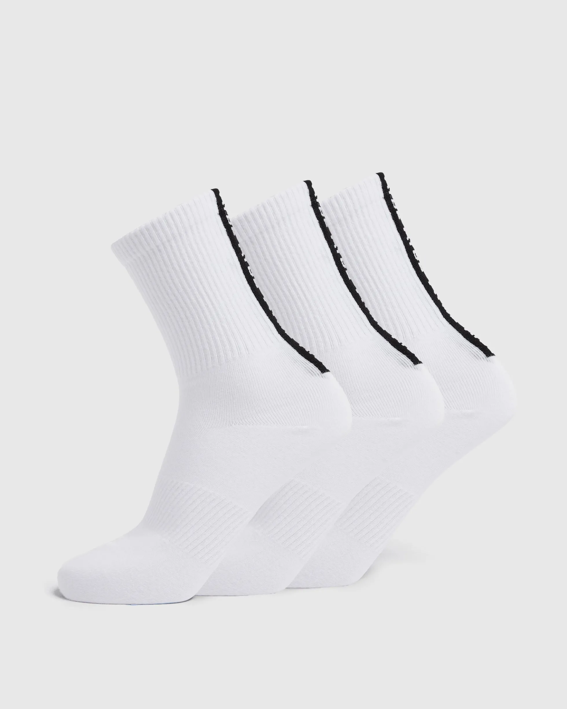 Everyday Back Stripe Crew Socks (3 Pack)