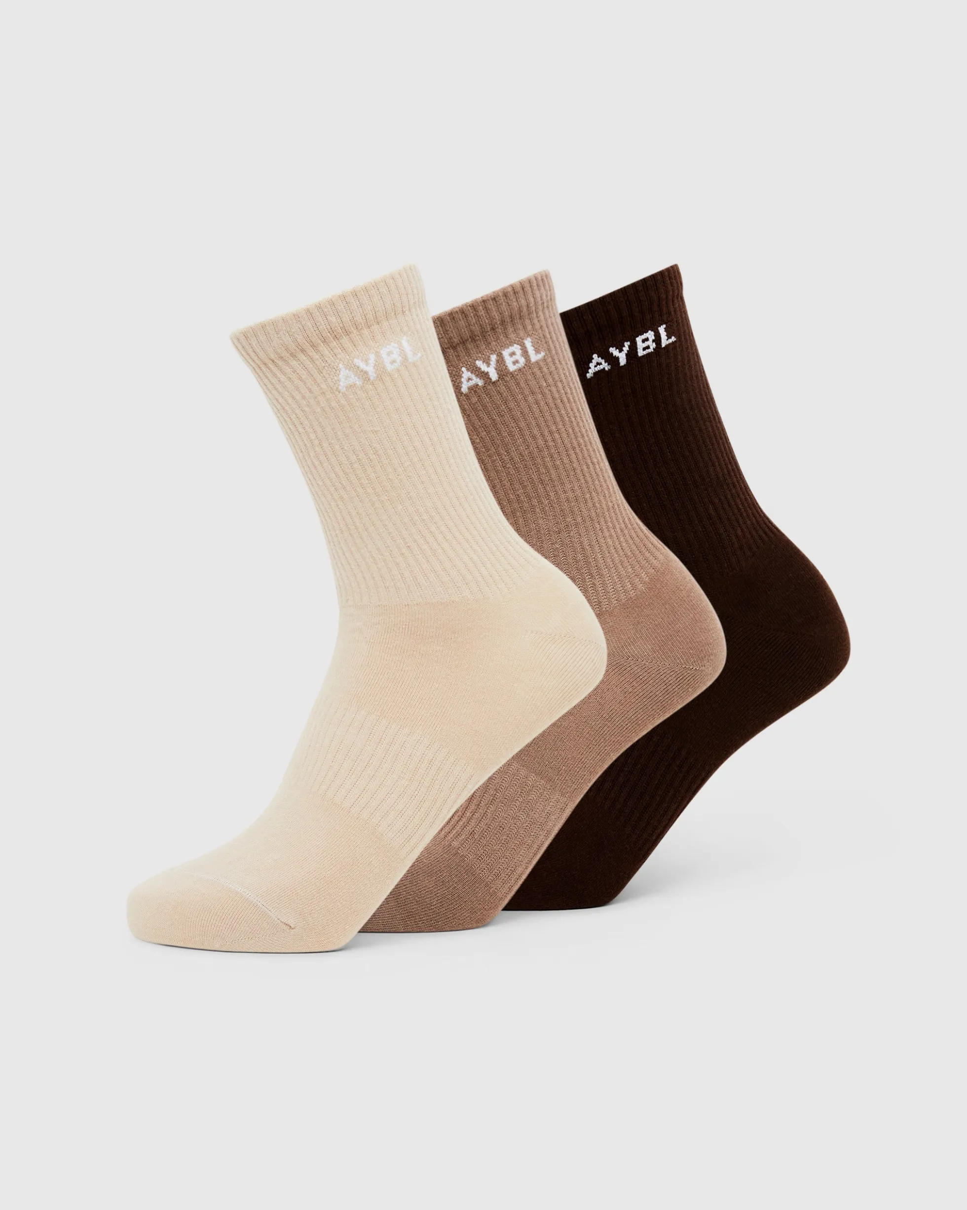 Everyday Crew Socks (3 Pack)