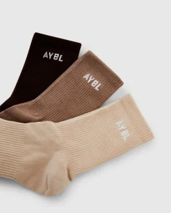 Everyday Crew Socks (3 Pack)