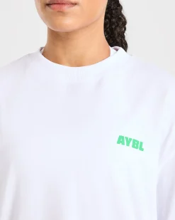 Focused Wavy Oversized T Shirt