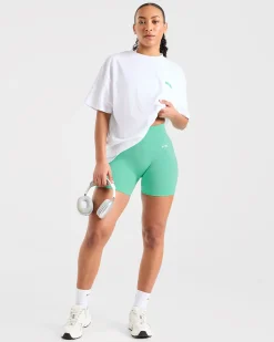 Focused Wavy Oversized T Shirt