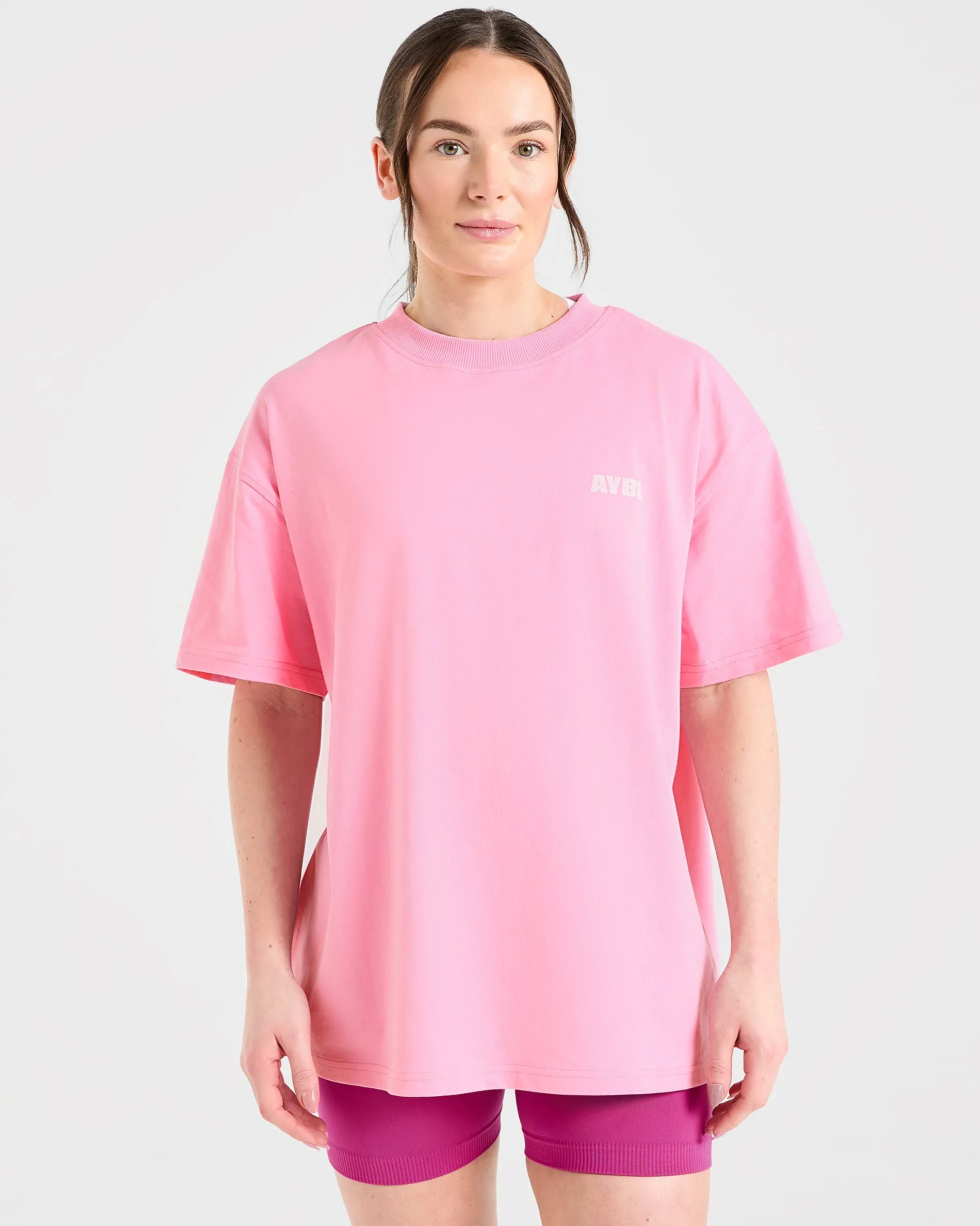 Focused Wavy Oversized T Shirt