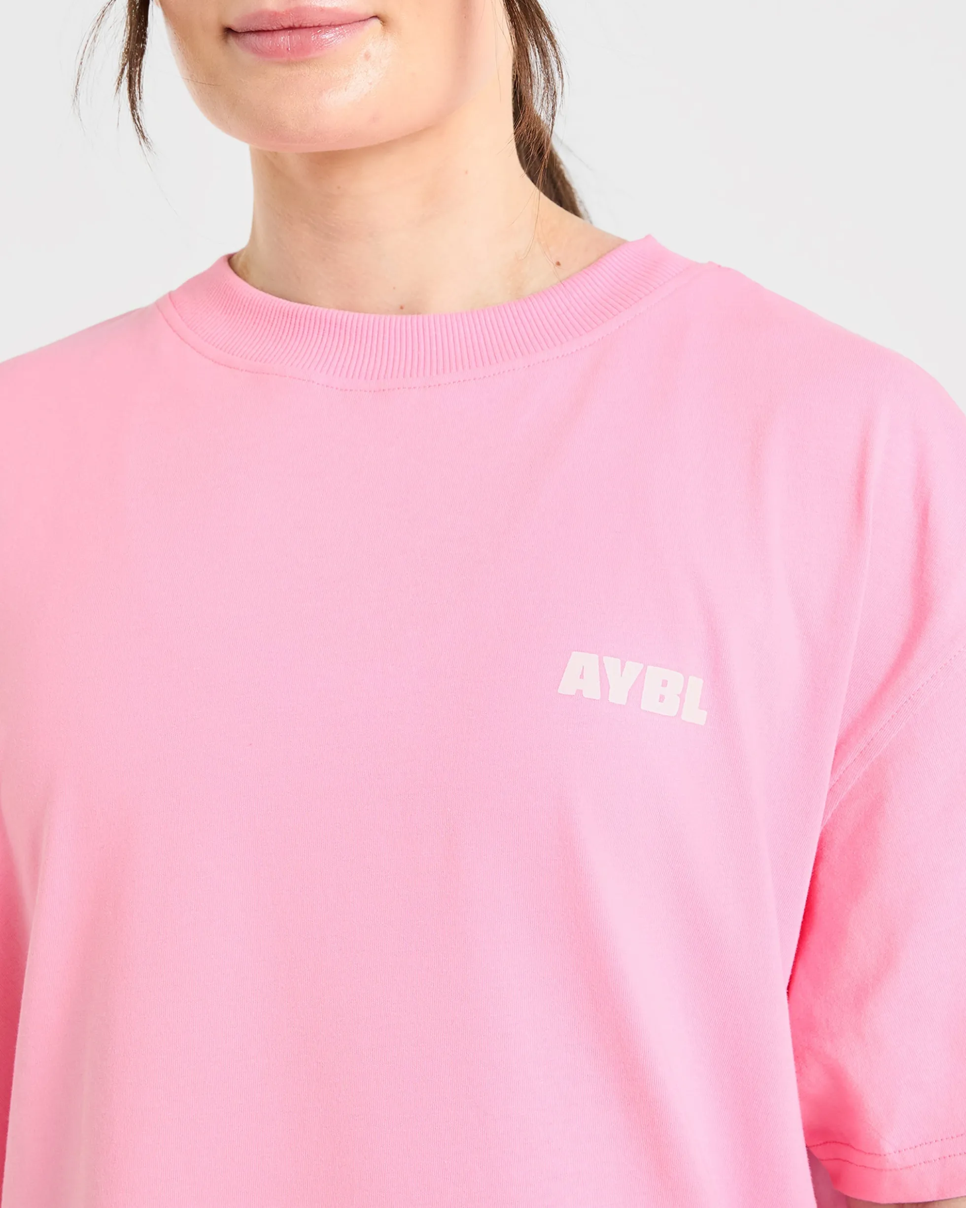 Focused Wavy Oversized T Shirt