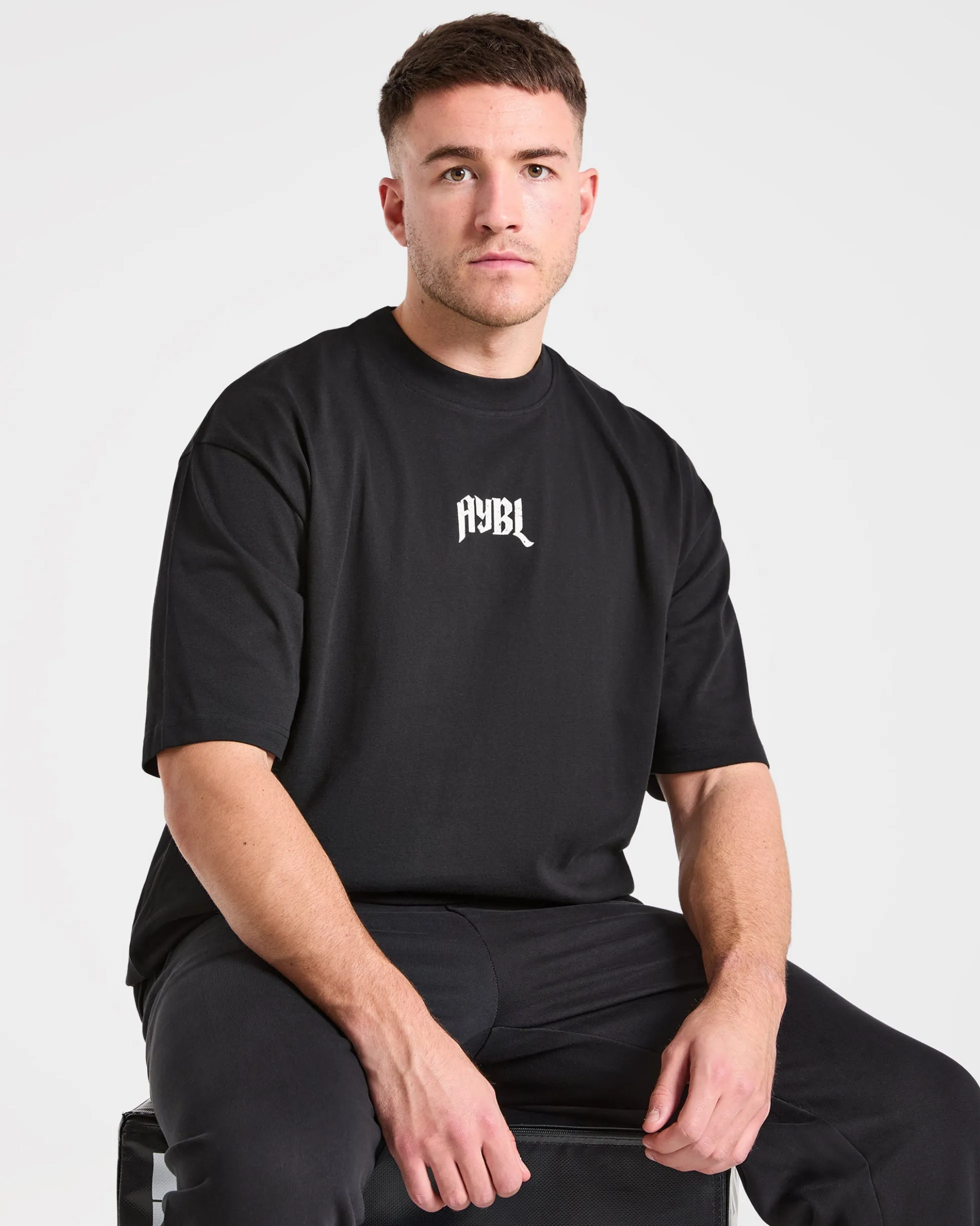 Heavy Lifting Gothic Oversized T Shirt