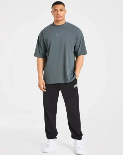 Heavy Lifting Gothic Oversized T Shirt