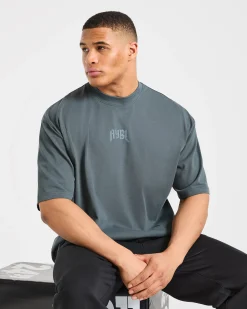 Heavy Lifting Gothic Oversized T Shirt