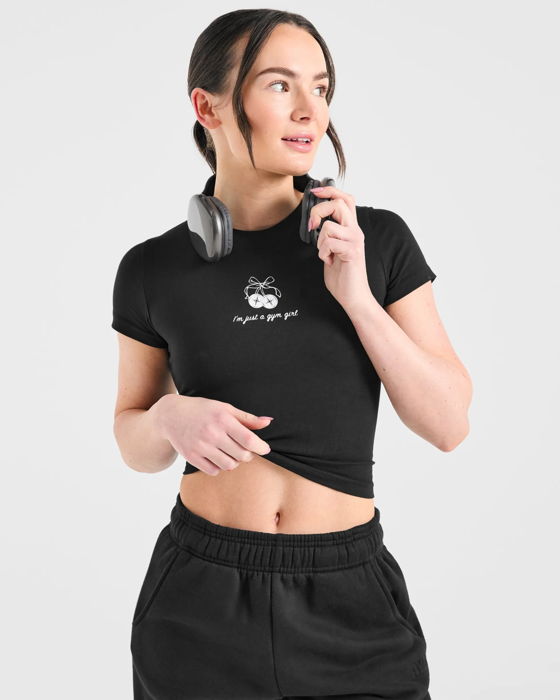 Just a Gym Girl Baby Tee