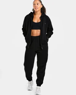 Lifestyle Oversized Zip Up Hoodie