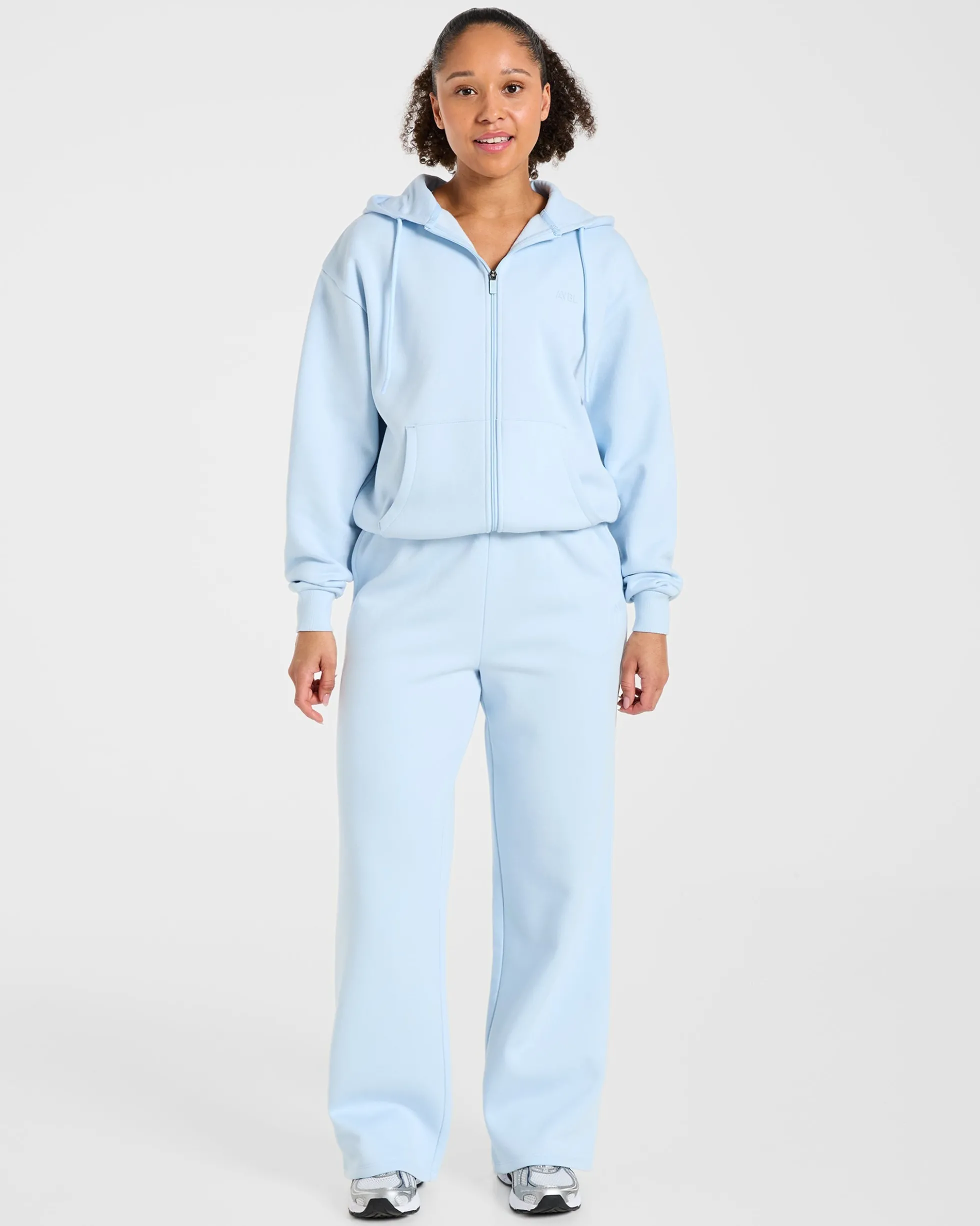 Lifestyle Oversized Zip Up Hoodie