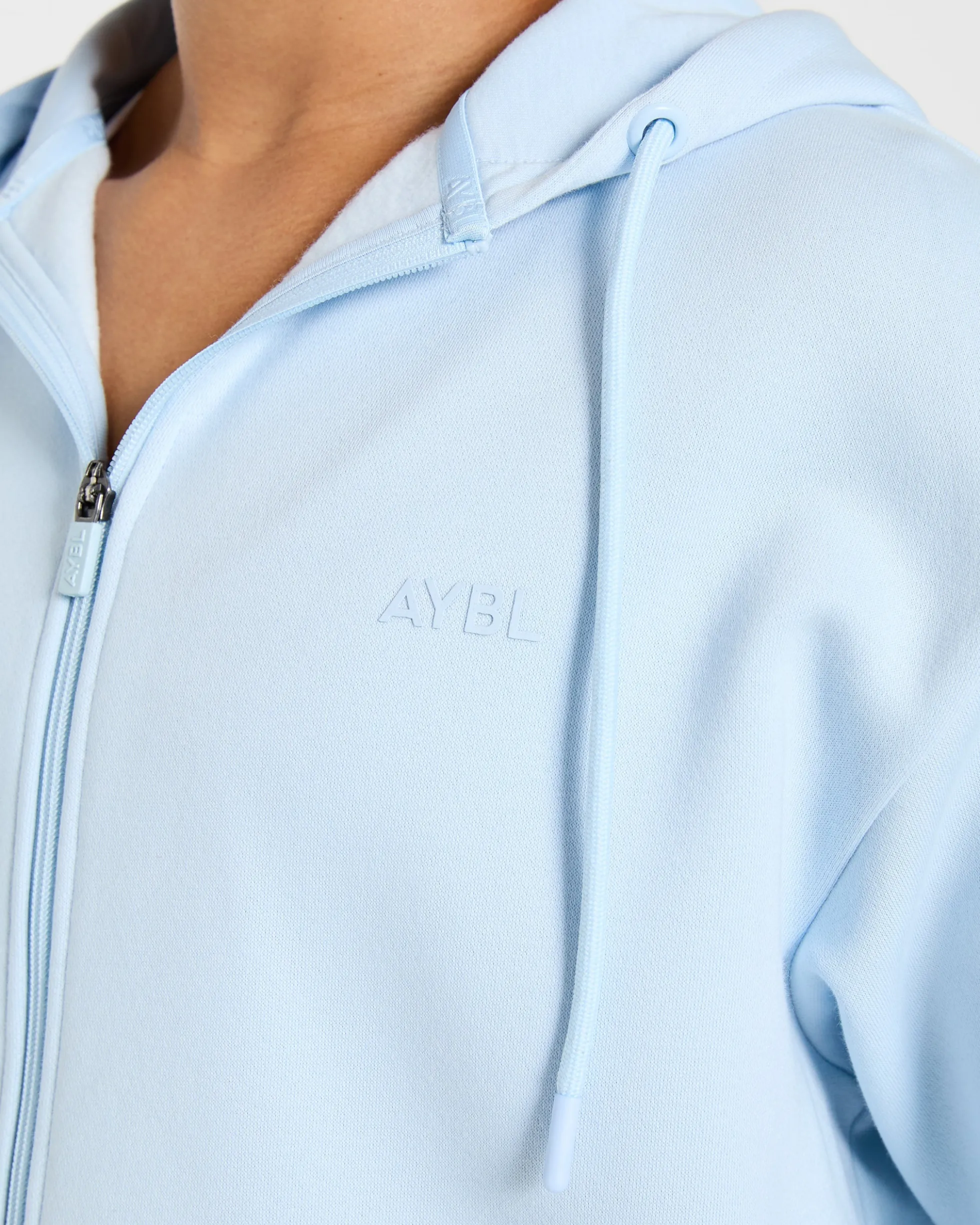 Lifestyle Oversized Zip Up Hoodie