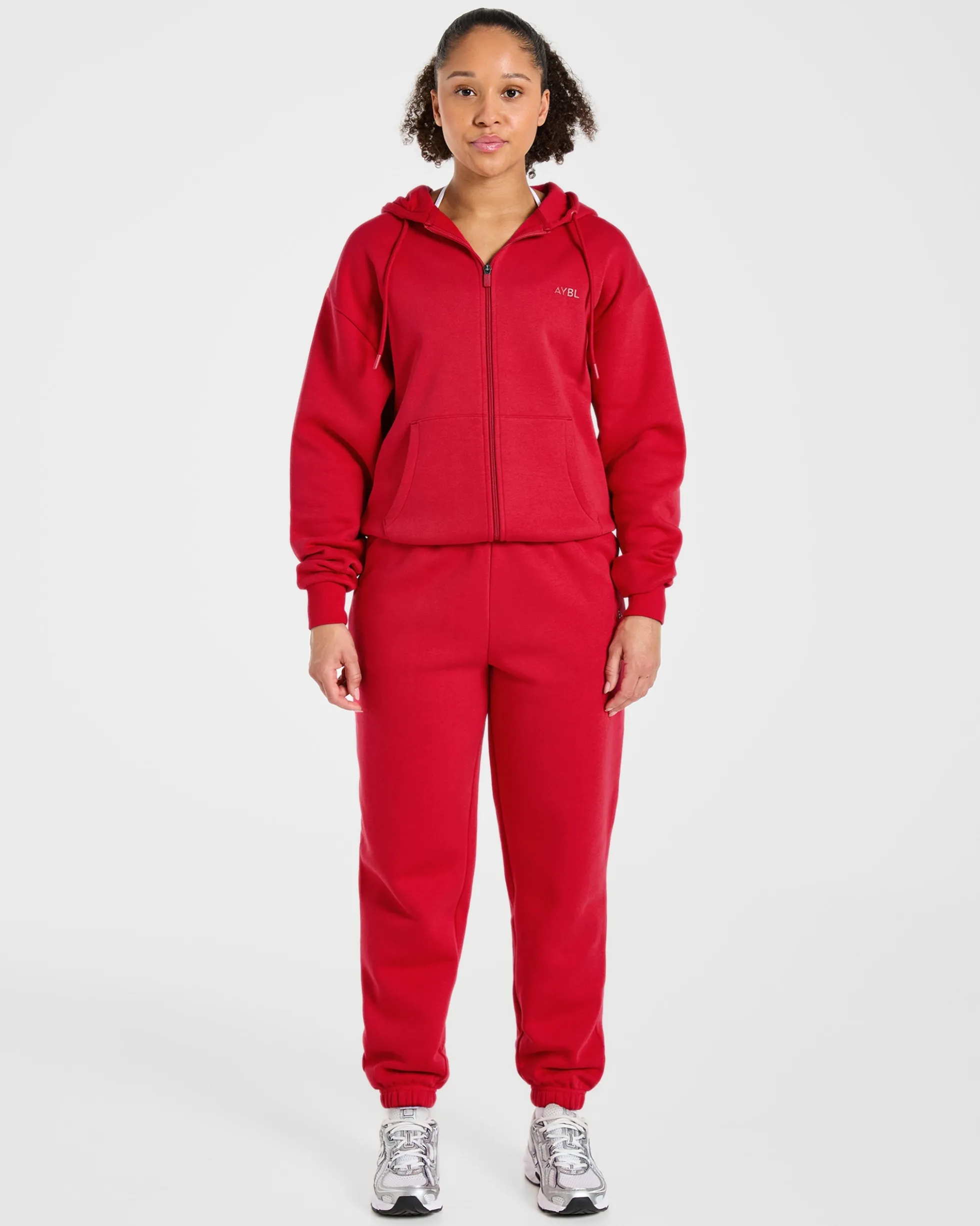 Lifestyle Oversized Zip Up Hoodie