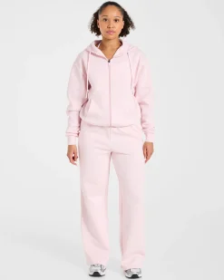 Lifestyle Oversized Zip Up Hoodie