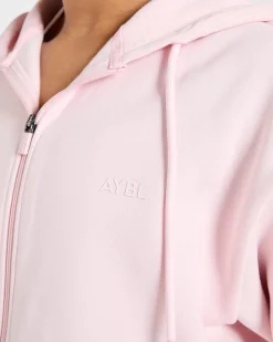 Lifestyle Oversized Zip Up Hoodie