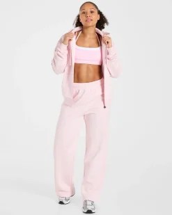 Lifestyle Oversized Zip Up Hoodie