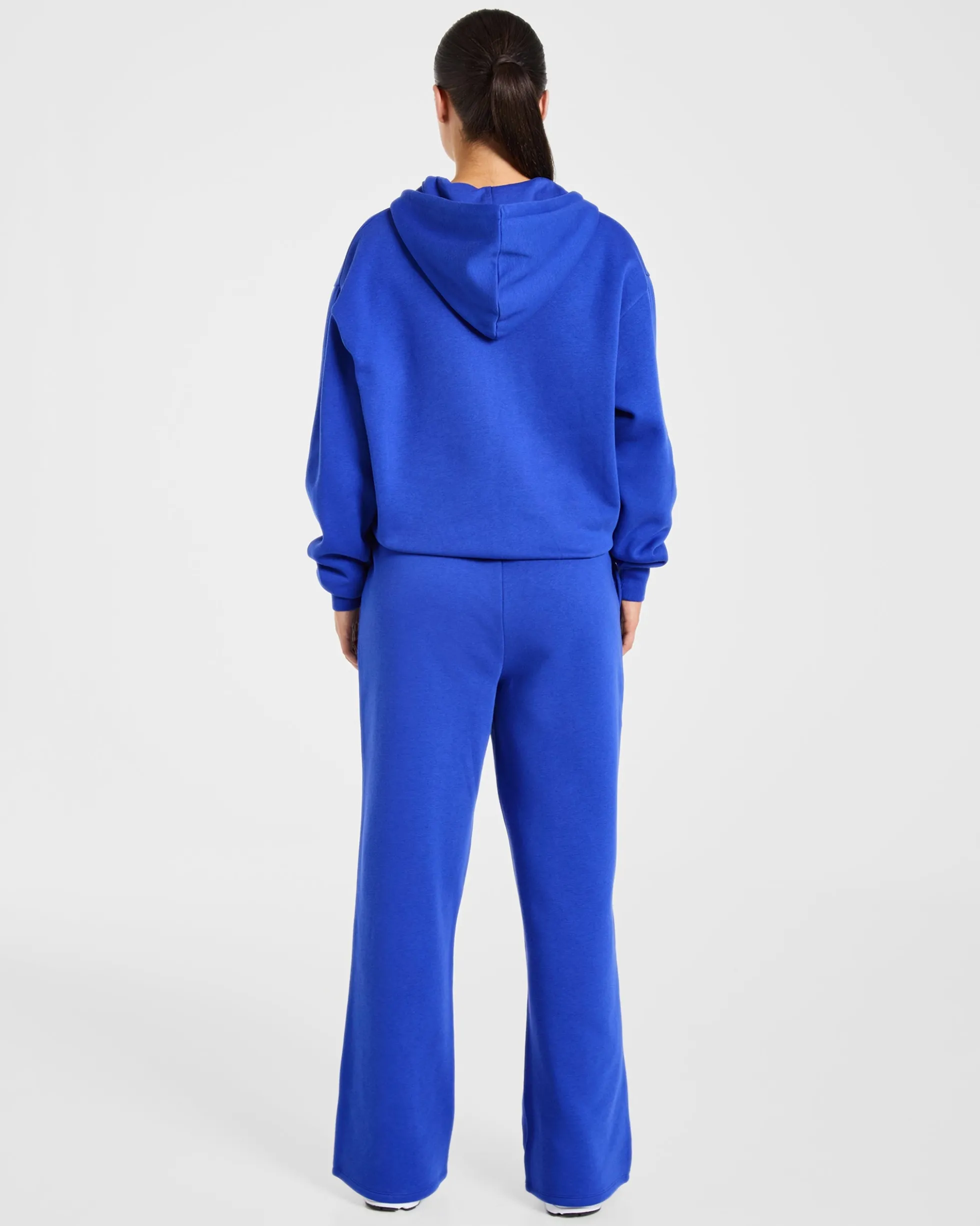 Lifestyle Oversized Zip Up Hoodie