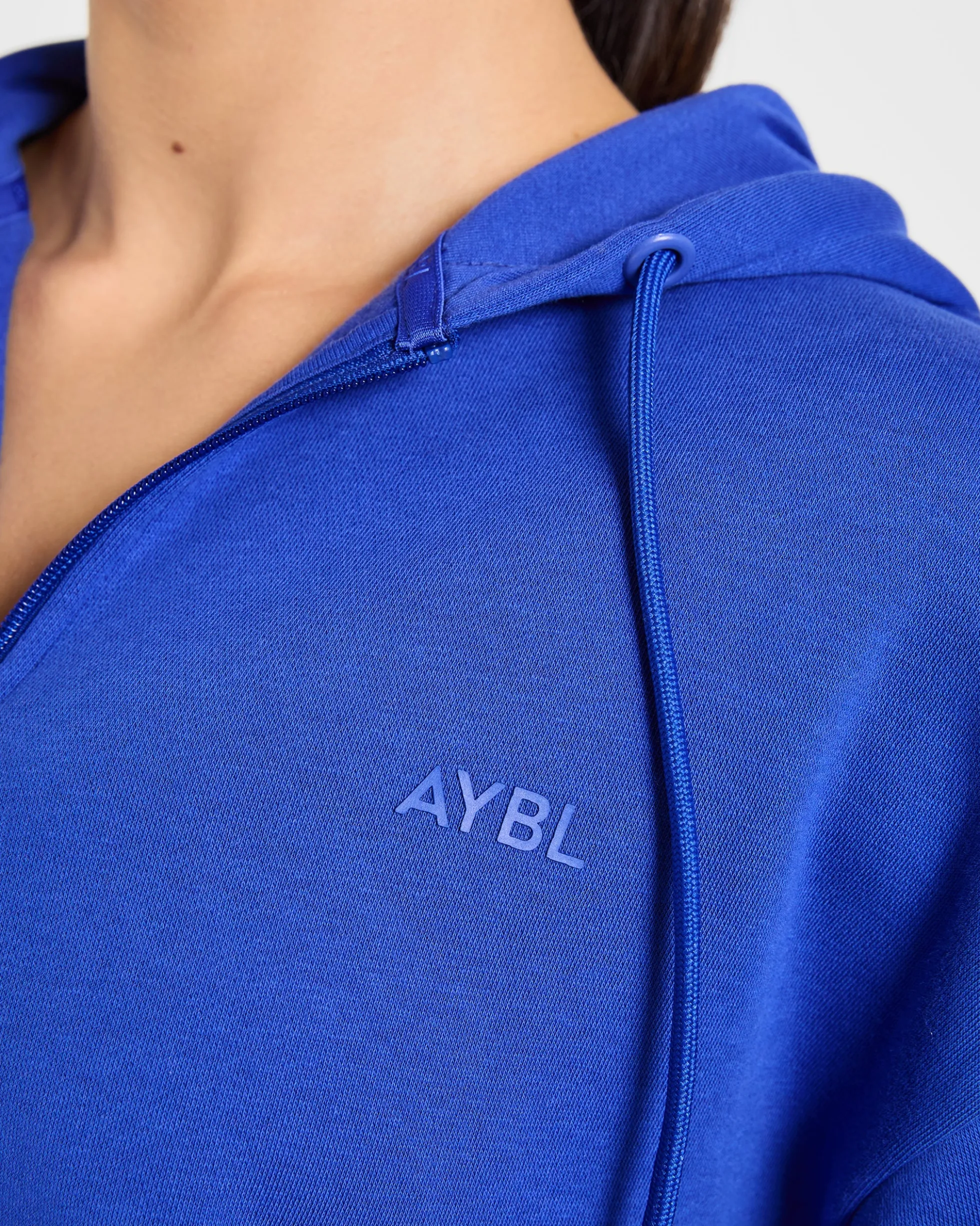 Lifestyle Oversized Zip Up Hoodie