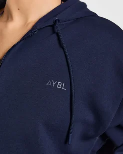 Lifestyle Oversized Zip Up Hoodie