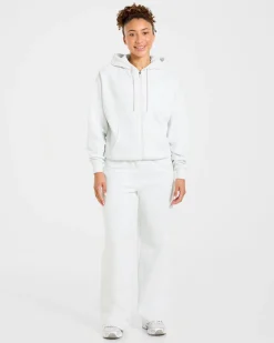 Lifestyle Oversized Zip Up Hoodie