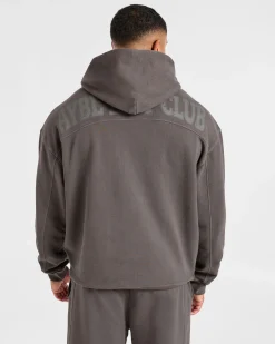 Lift Club Distressed Hoodie