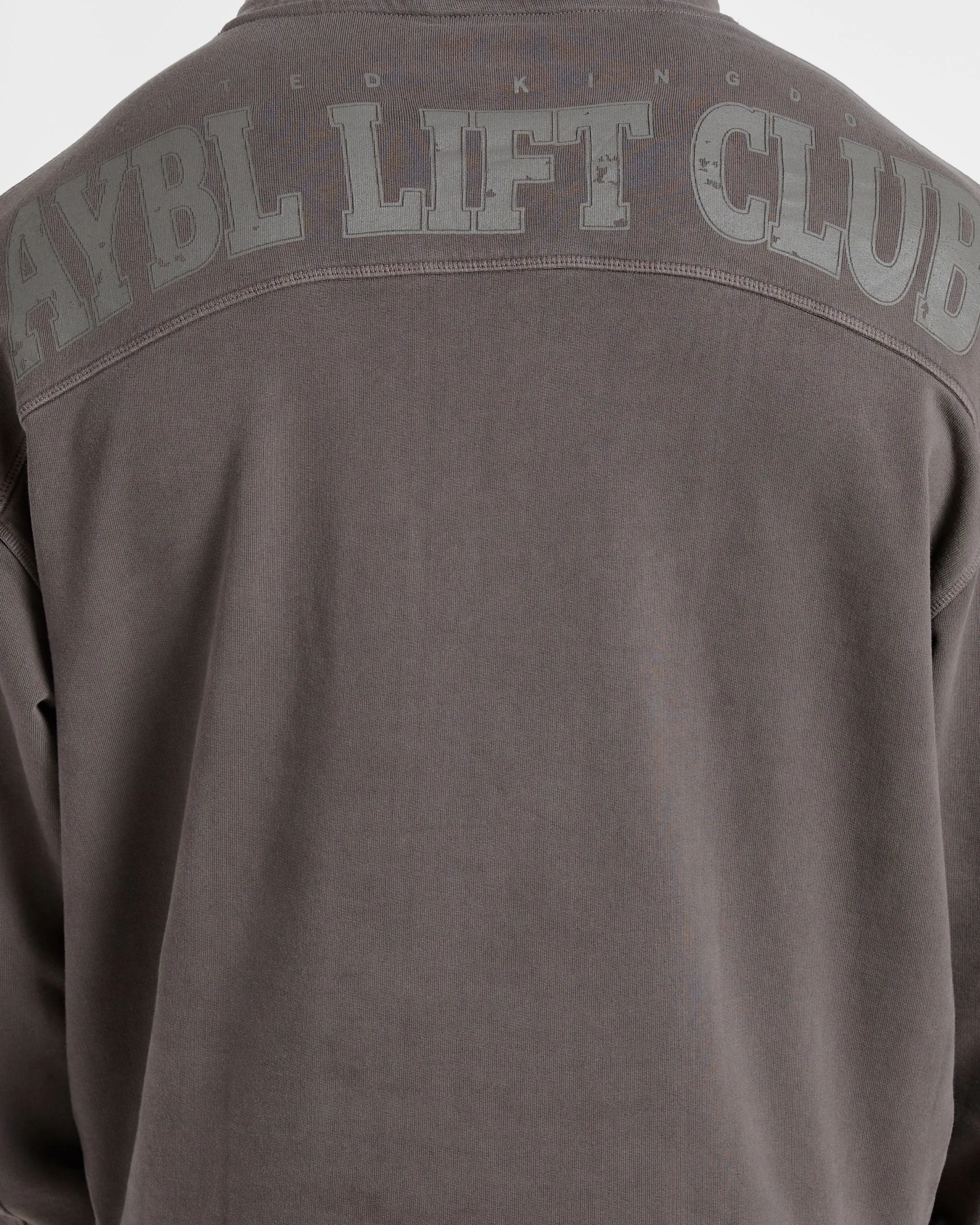 Lift Club Distressed Hoodie