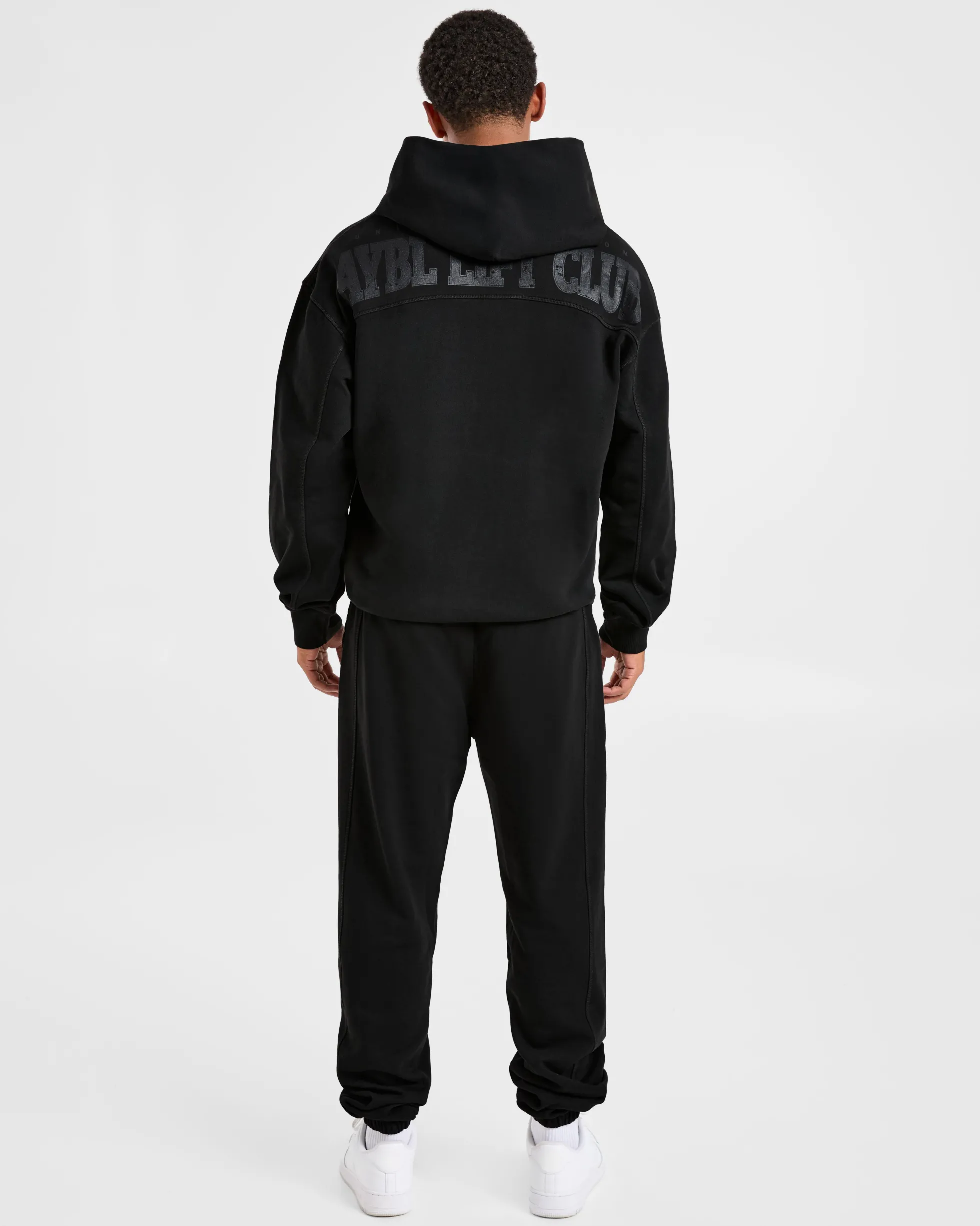 Lift Club Distressed Hoodie