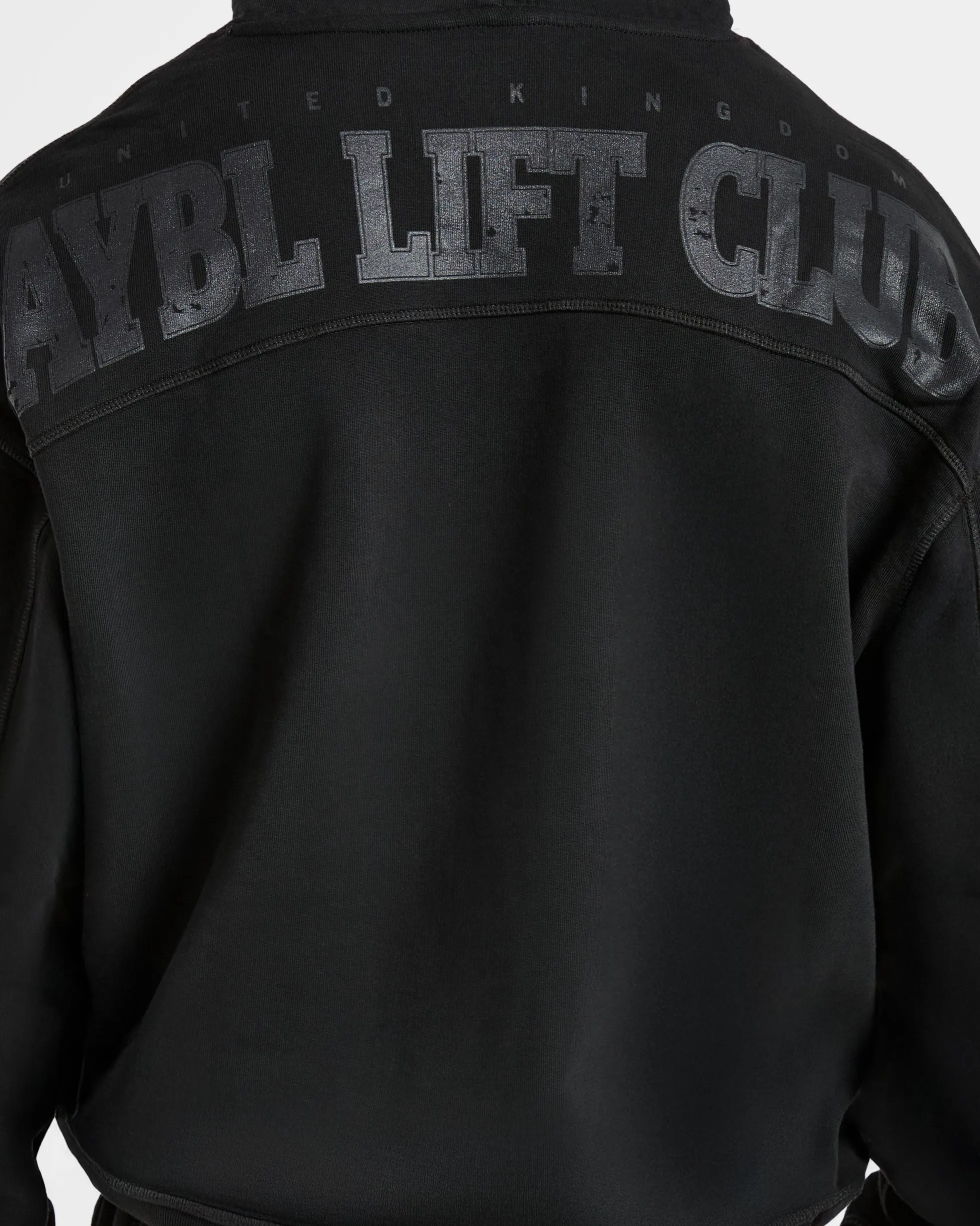 Lift Club Distressed Hoodie